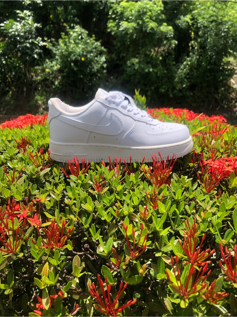 Nike Women’s White Low-Top Leather Sneakers